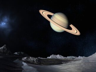 what are saturns rings made of