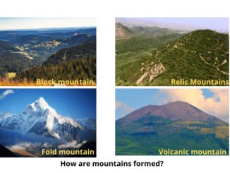 How are mountains formed