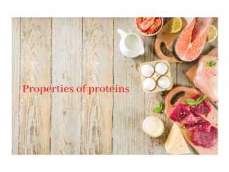Properties of proteins