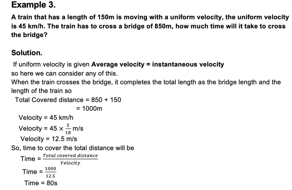 Instantaneous Velocity Definition and examples Science Query