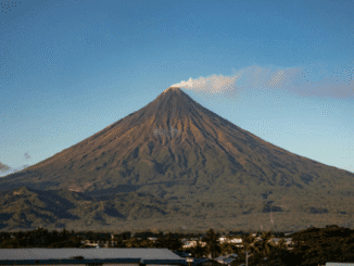 Cinder cone volcano